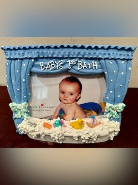 Baby’s 1st Bath Picture Frame by Papel Giftware - New